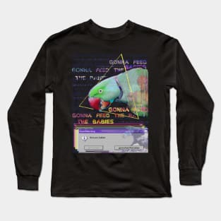 gonna feed the babies - a e s t h e t i c #2 Long Sleeve T-Shirt